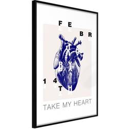 Arkiio Affisch Take My Heart [Poster] 40x60 Poster